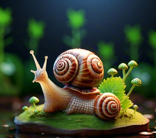 勇敢的小蜗牛(图1)